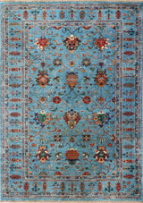 Slate Ziegler Vine Rug