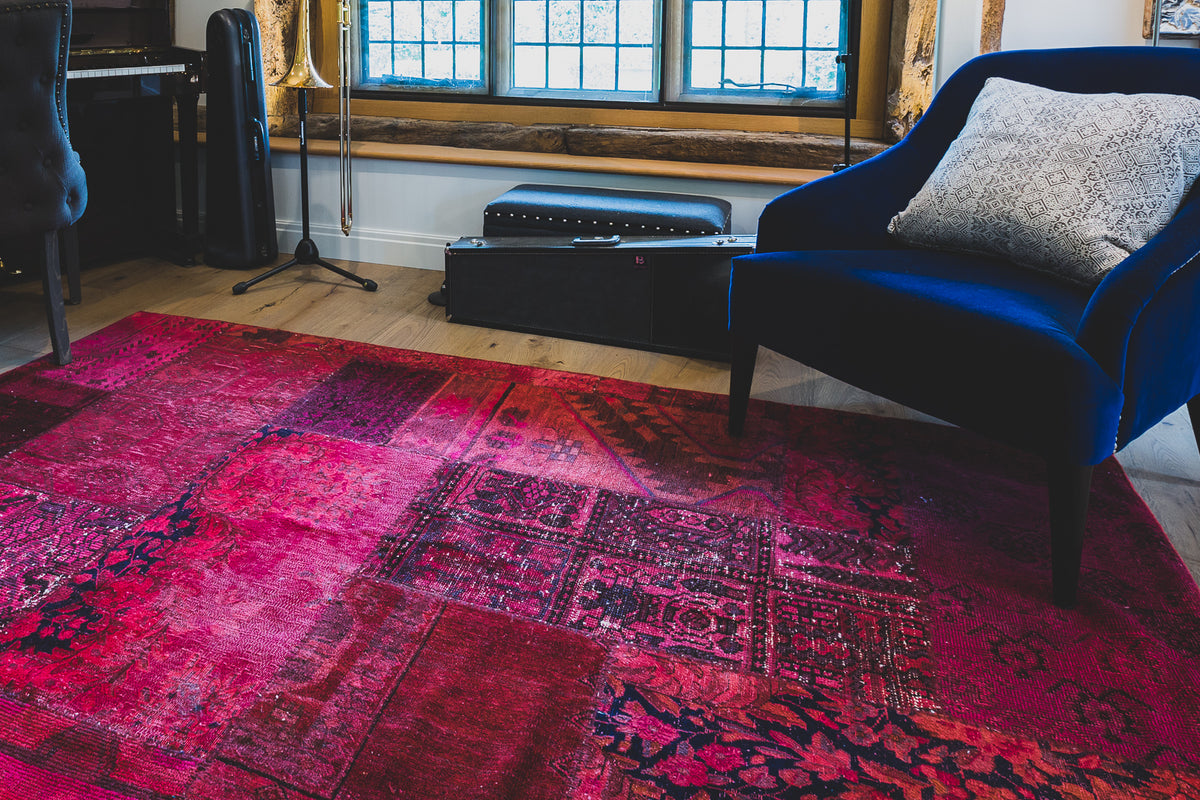 Rug before cleaning