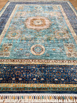 Aanya Blue Mamlouk Rug