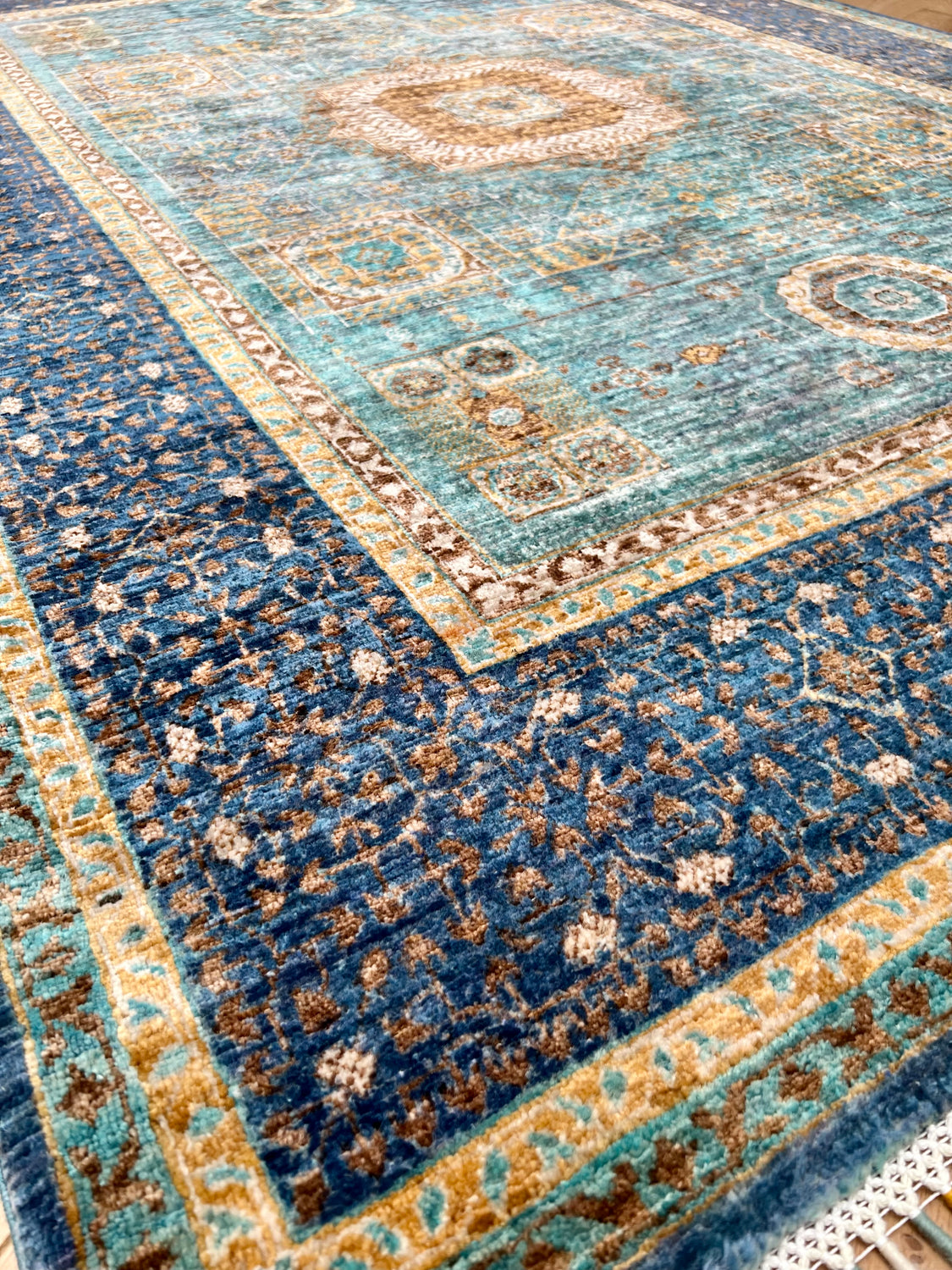 Aanya Blue Mamlouk Rug