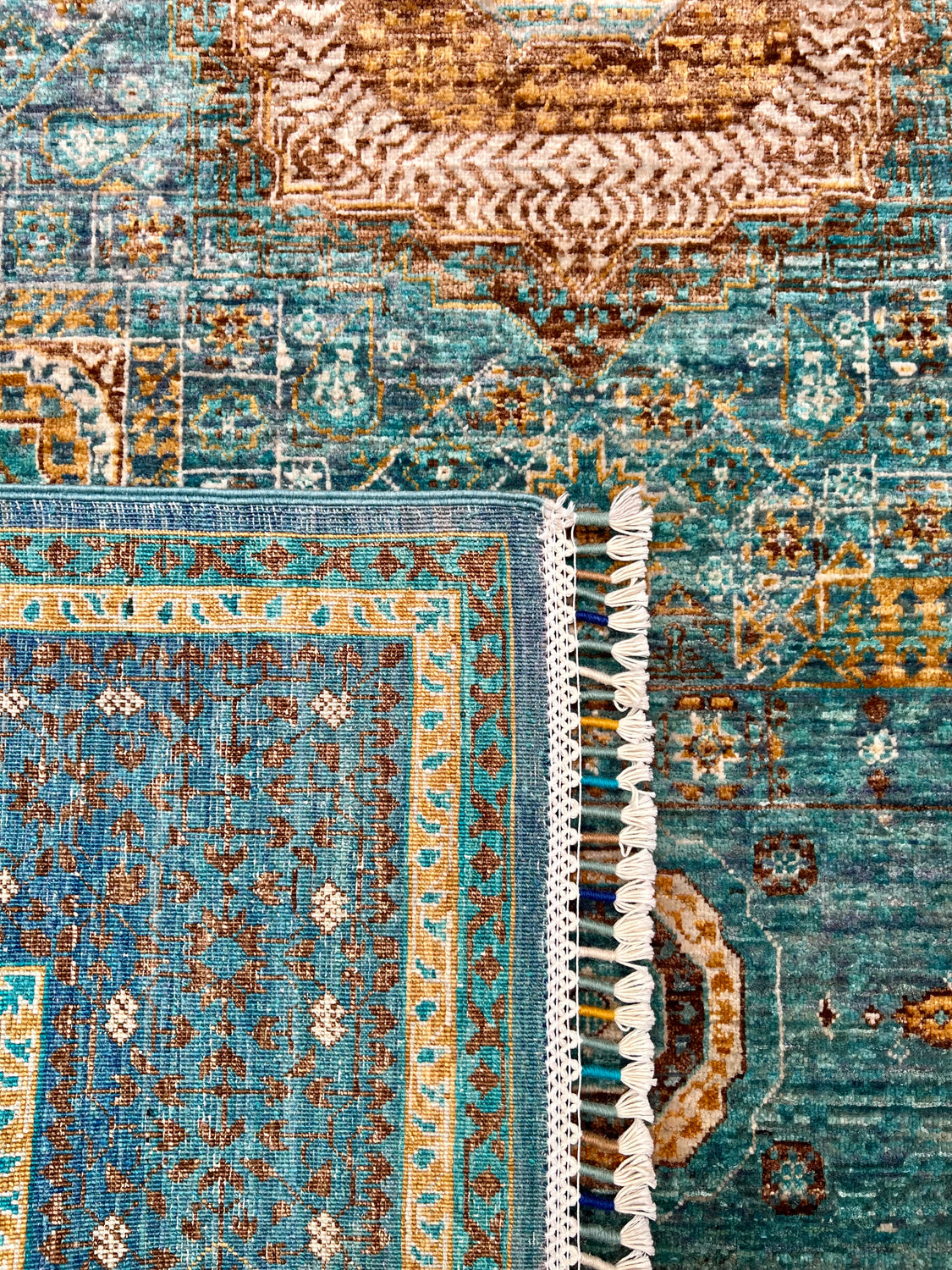 Aanya Blue Mamlouk Rug