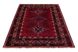 Red & Ivory Persian Shiraz Classic Rug — 268×193cm