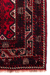 Red & Ivory Persian Shiraz Classic Rug — 268×193cm