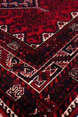 Red & Ivory Persian Shiraz Classic Rug — 268×193cm