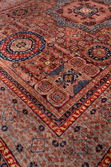 Ivory & Red Mamlouk Oriental Rug