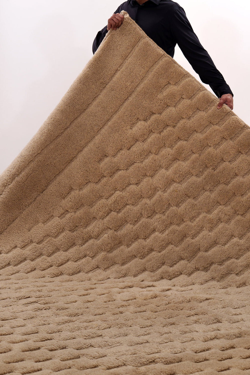 Ivory Berber Natural Wool Rug