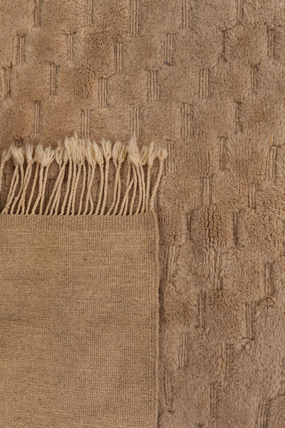 Ivory Berber Natural Wool Rug