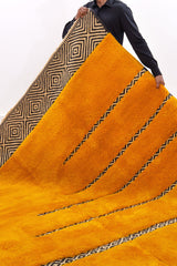 Ivory Extra Large Berber Wool Rug