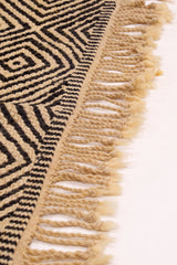 Ivory Extra Large Berber Wool Rug