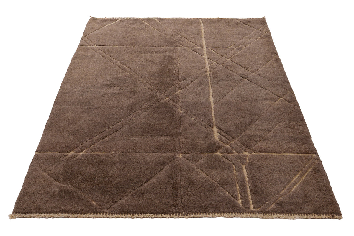 Grey Berber Wool Rug