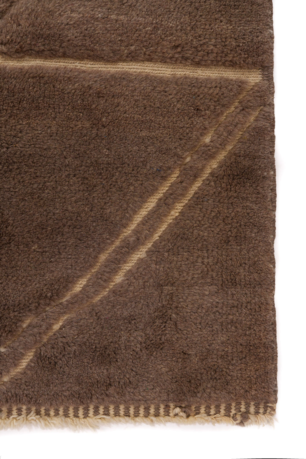 Grey Berber Wool Rug