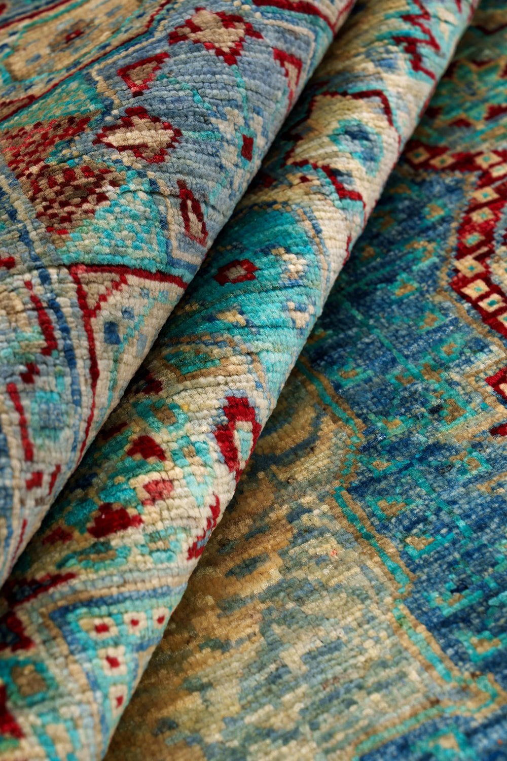 Multi Mamlouk Fine Oriental Rug