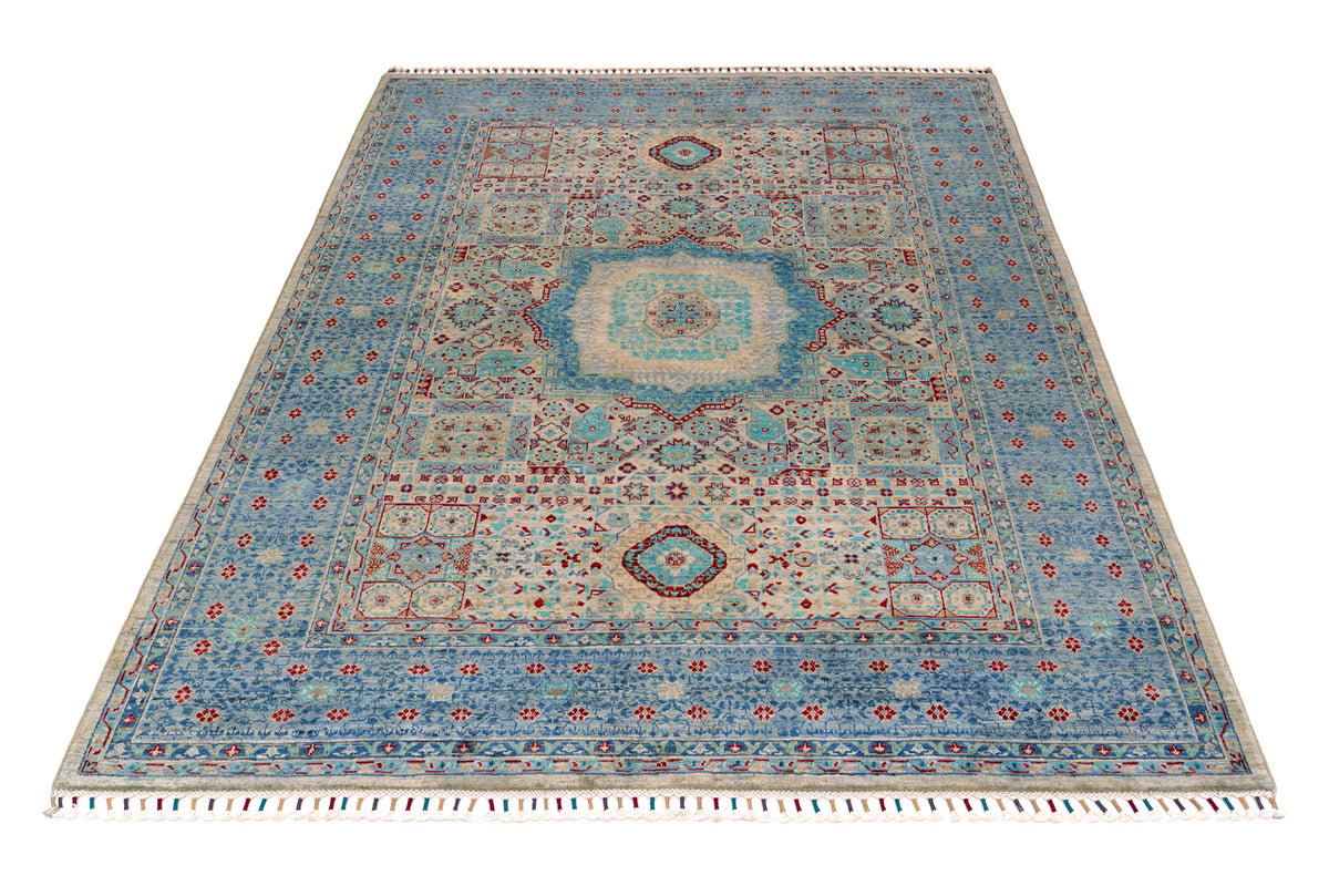 Multi Mamlouk Fine Oriental Rug