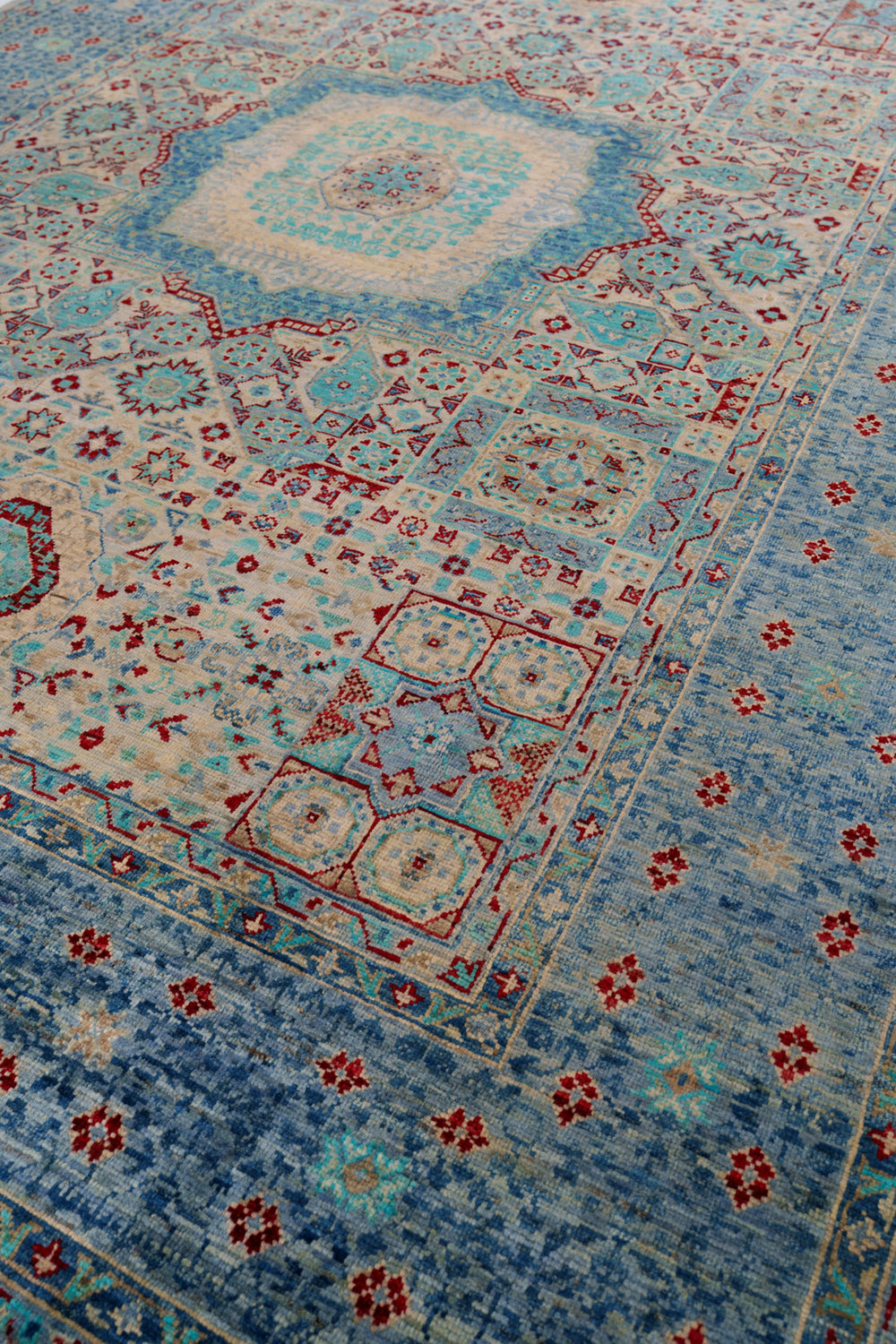 Multi Mamlouk Fine Oriental Rug