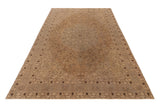 Gold & Terracotta Vintage Persian Rug