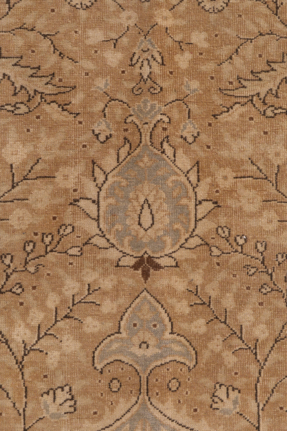 Gold & Terracotta Vintage Persian Rug