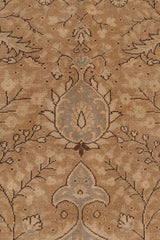 Gold & Terracotta Vintage Persian Rug