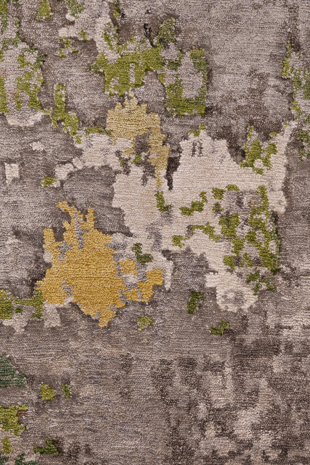Green & Grey Abstract Rug