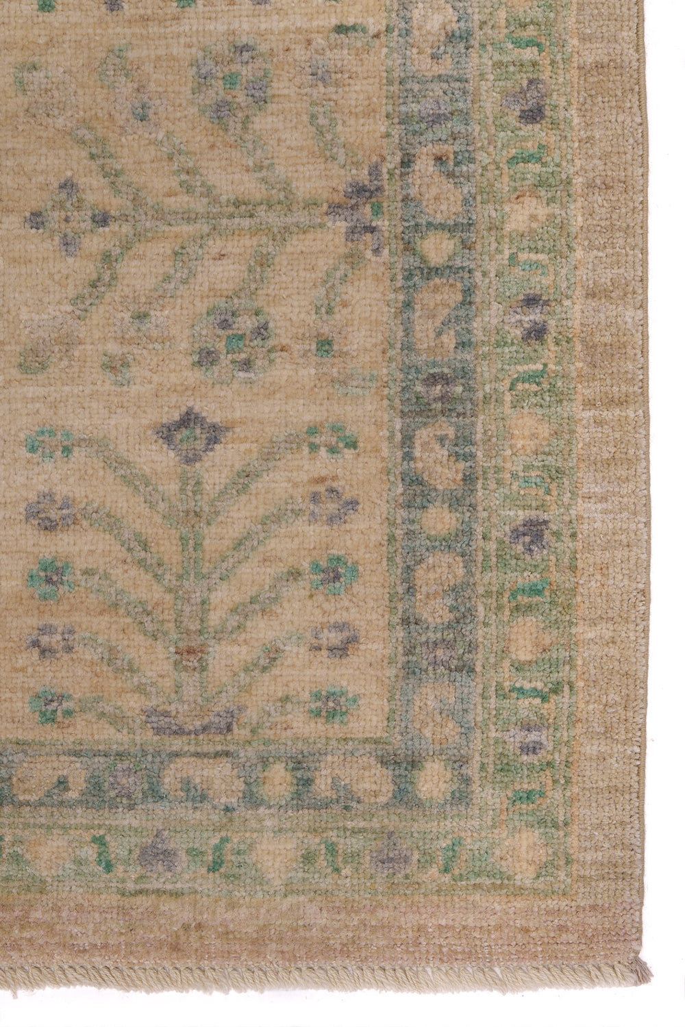 Muted Earth Classical Handwoven Wool Rug