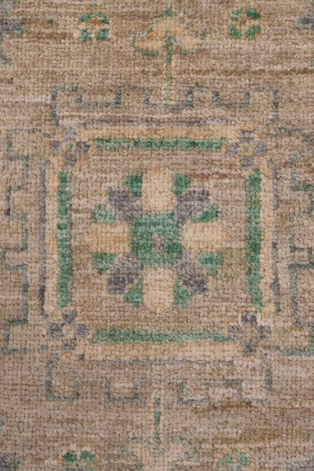Muted Earth Classical Handwoven Wool Rug