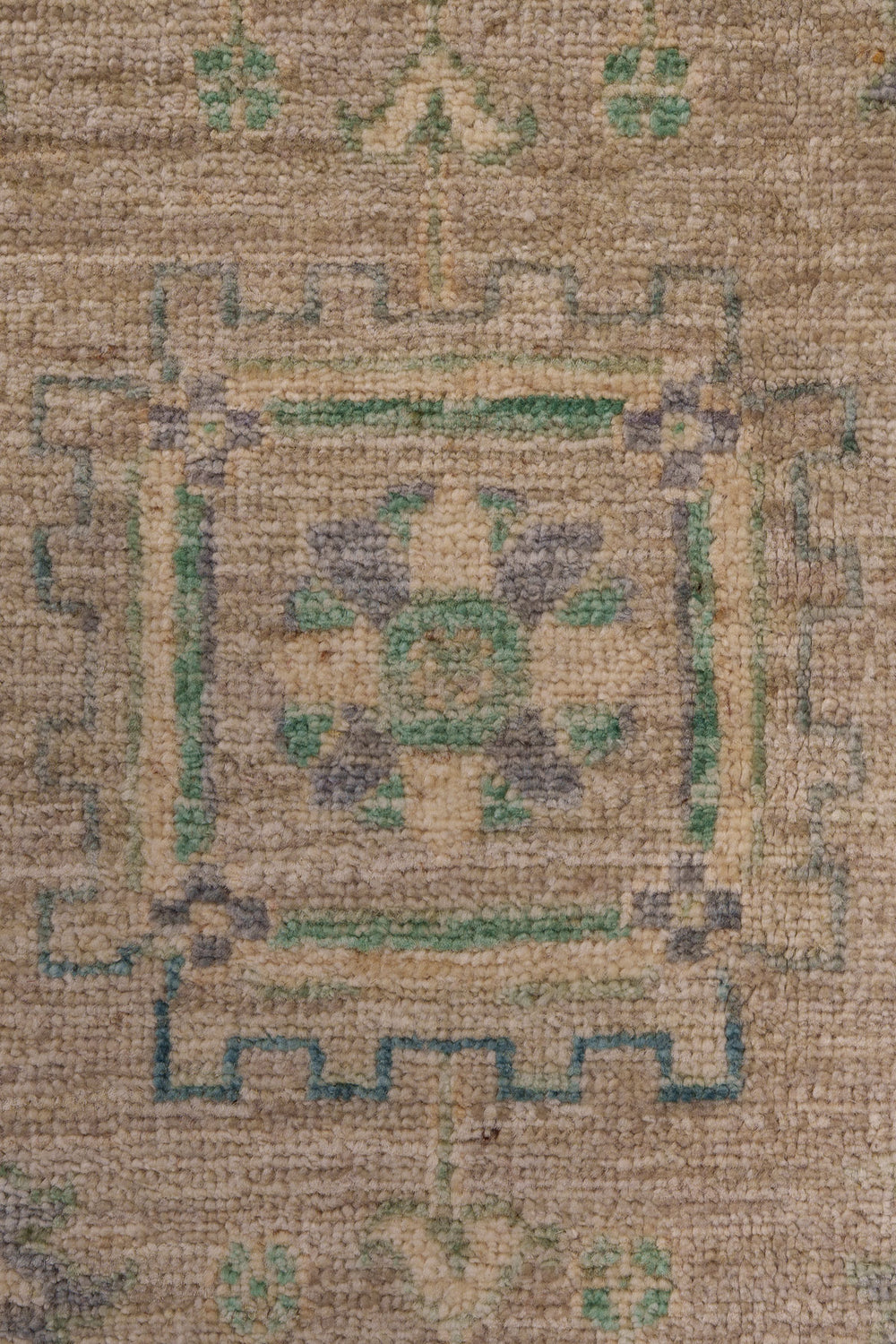 Muted Earth Classical Handwoven Wool Rug