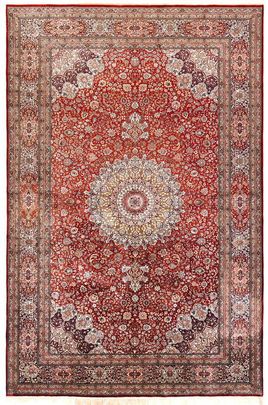 Classical Extra Fine Chinese Silk Rug