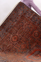 Cairo Red & Gold Mamlouk Oriental Rug