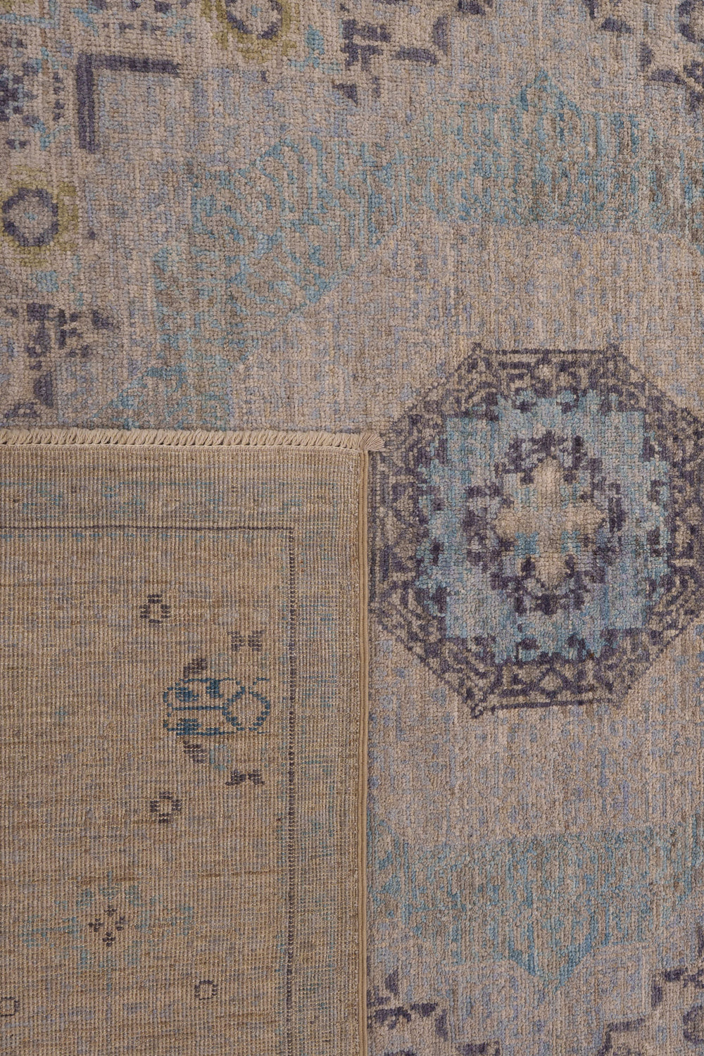 Pale Blue Mamlouk Classic Oriental Rug