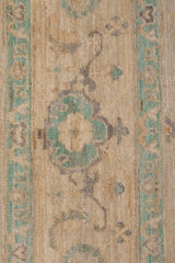 Pale Green & Cream Classical Oriental Rug