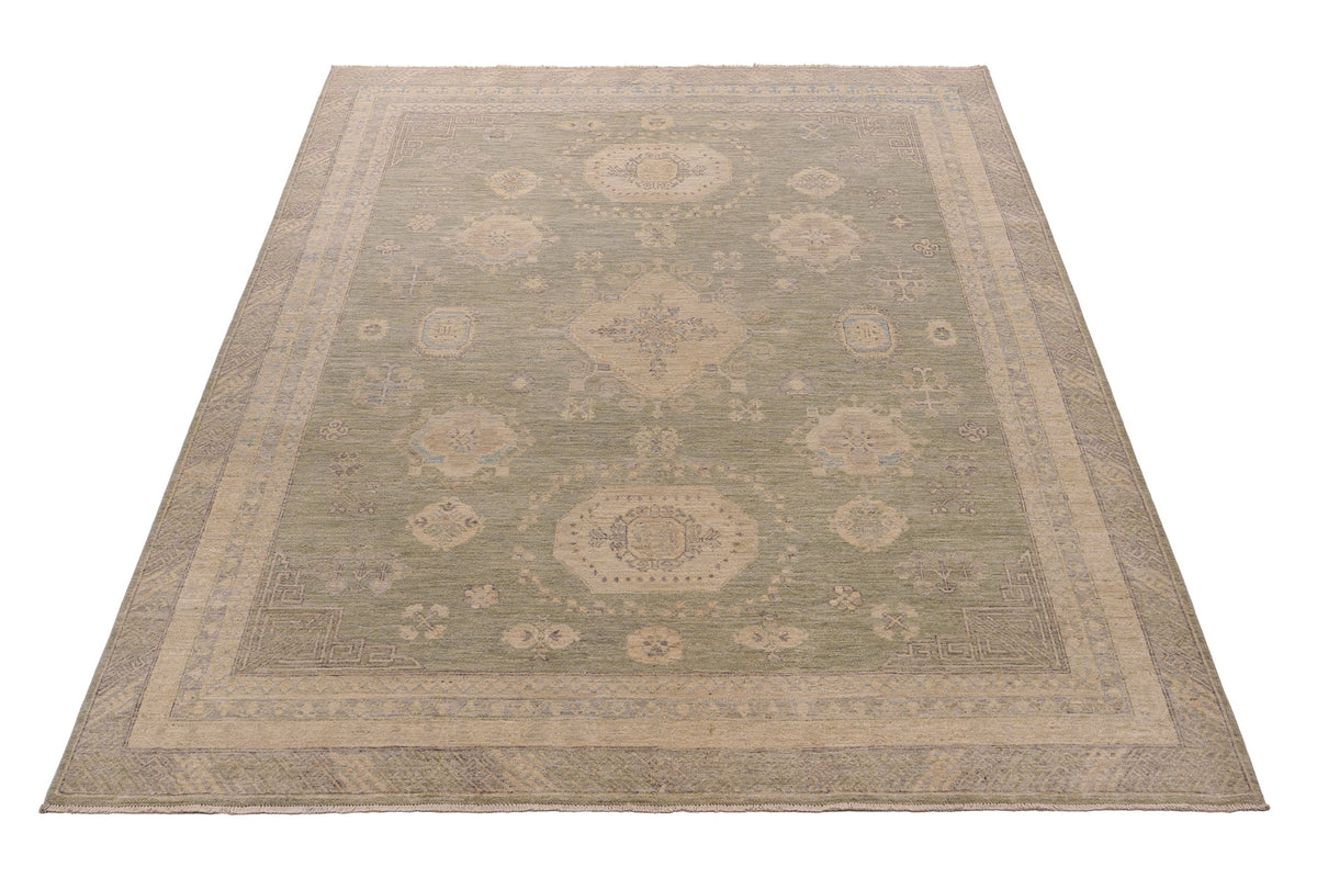 Burgundy & Ivory Classical Oriental Rug