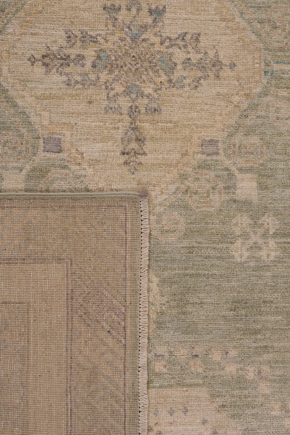 Burgundy & Ivory Classical Oriental Rug
