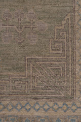 Burgundy & Ivory Classical Oriental Rug