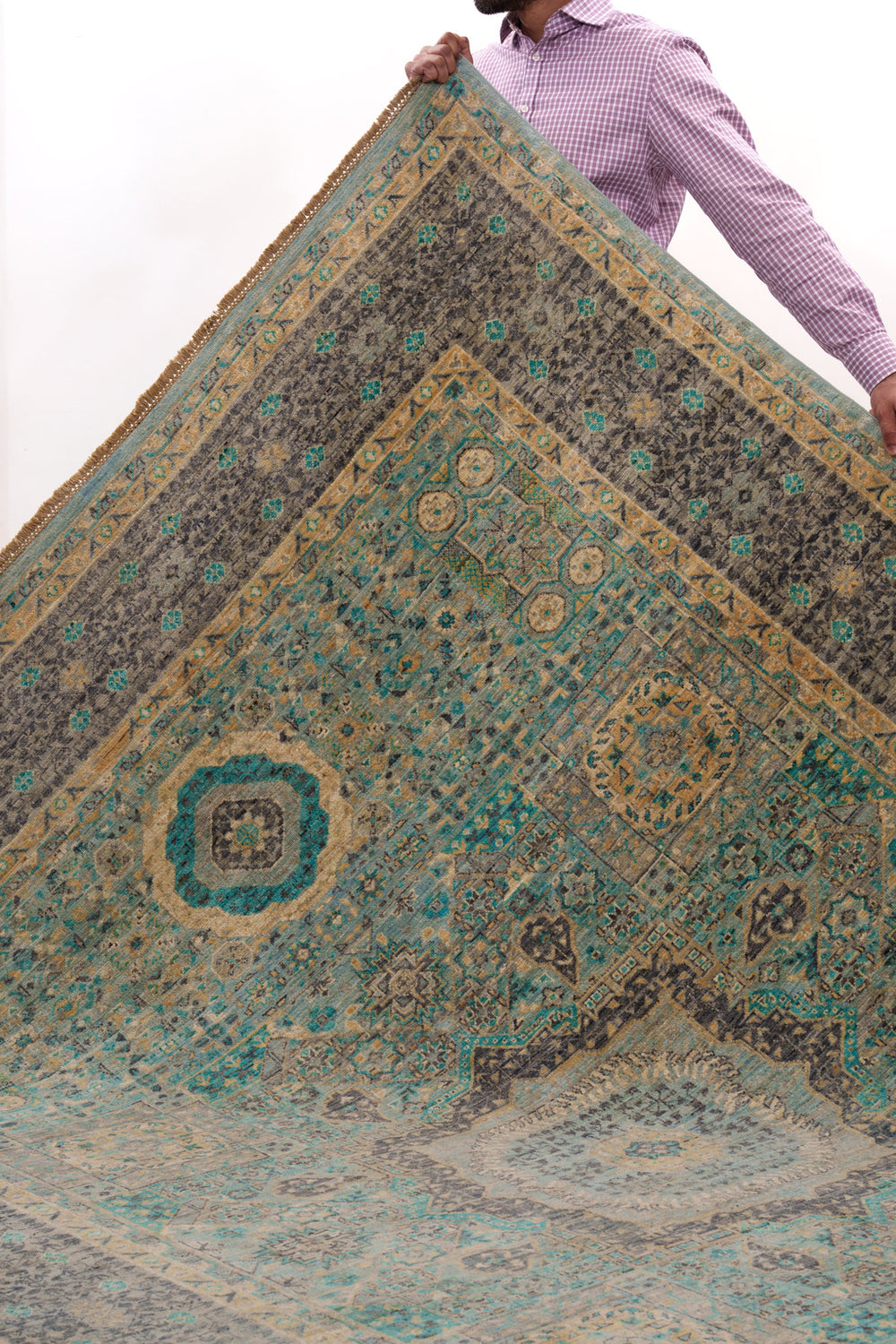 Red & Gold Oriental Rug