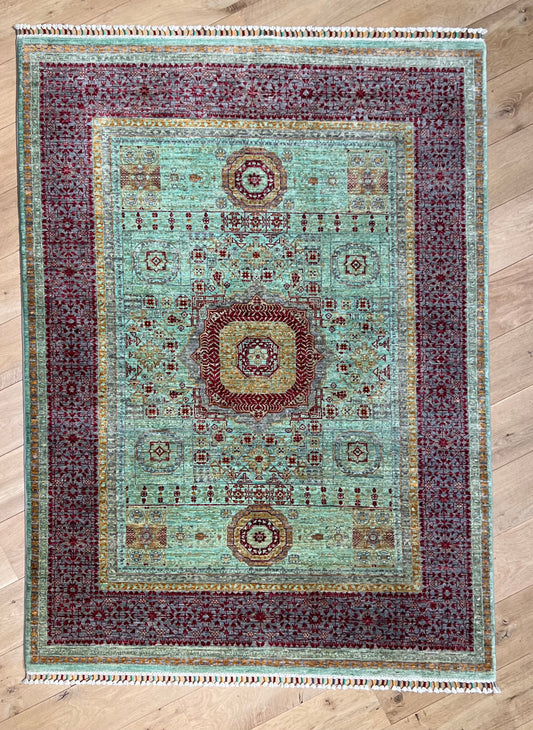 Luna Green mamlouk Rug