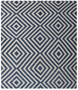 Rasha Contemporary Beige/Black Kilim