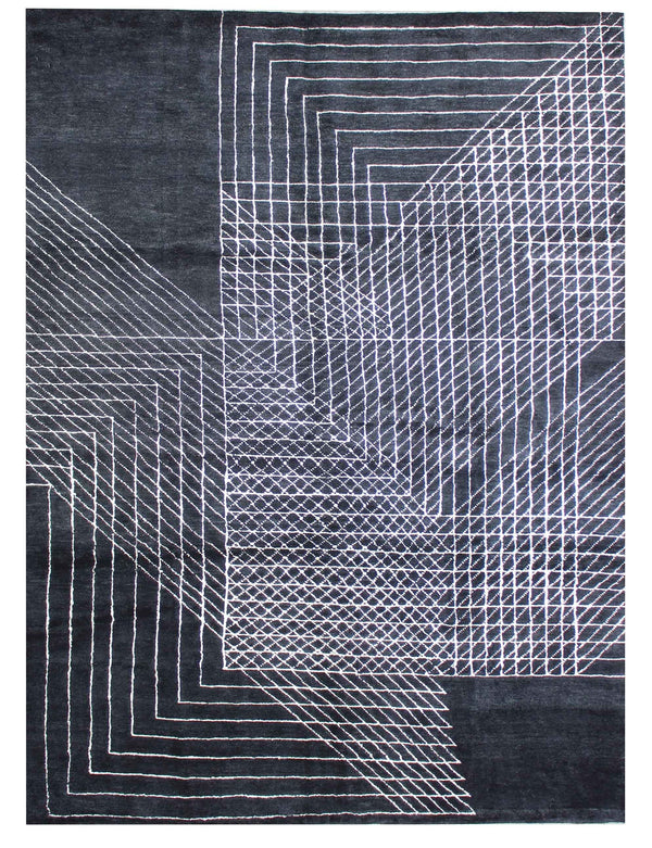 modern-berber-style-black-rug-298cmx197cm