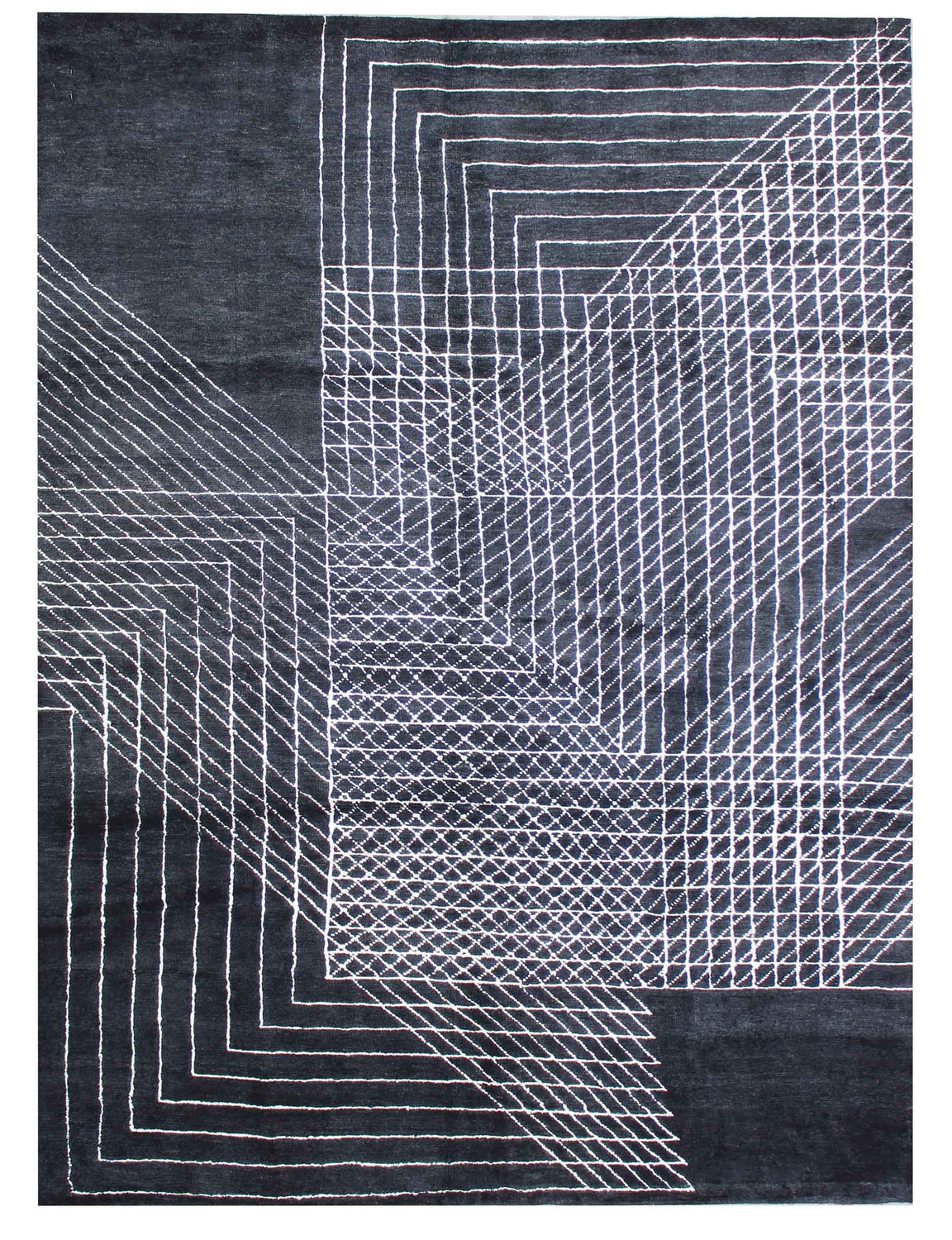 modern-berber-style-black-rug-298cmx197cm