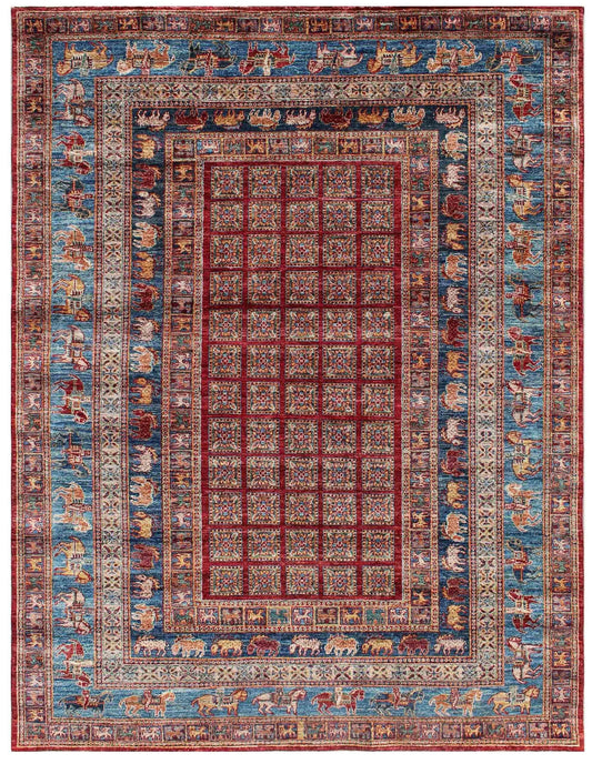 tribal-multi-coloured-rug-250cmx180cm