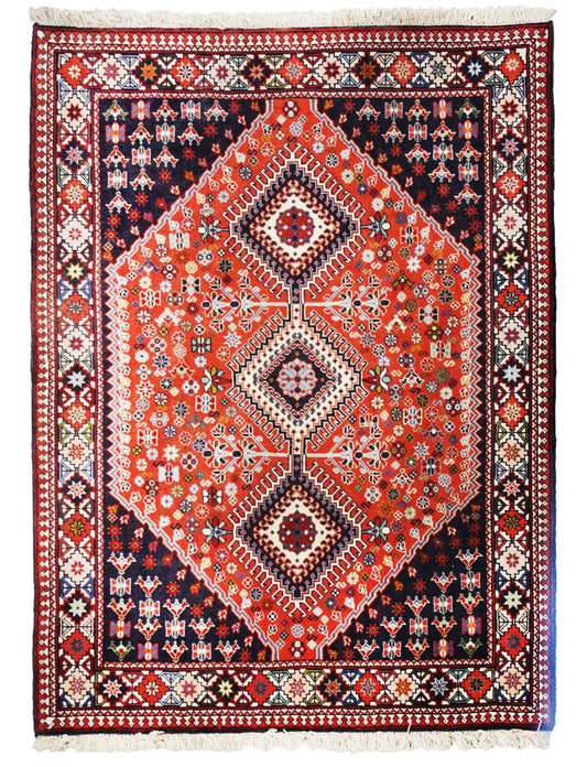 tribal-red-black-rug-154cmx105cm