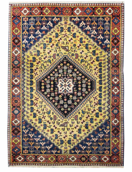 tribal-yellow-rug-146cmx100cm